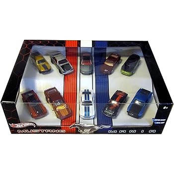 hot wheels mustang mania set