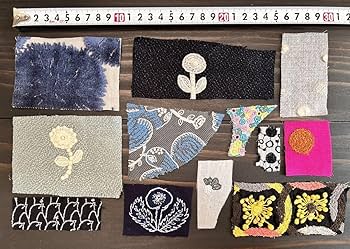 Amazon.co.jp: ∞ mina perhonen ∞ はぎれ 46枚 セット ミナ