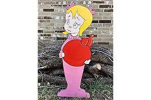 CINDY Lou Who Handmade Christmas Yard Art