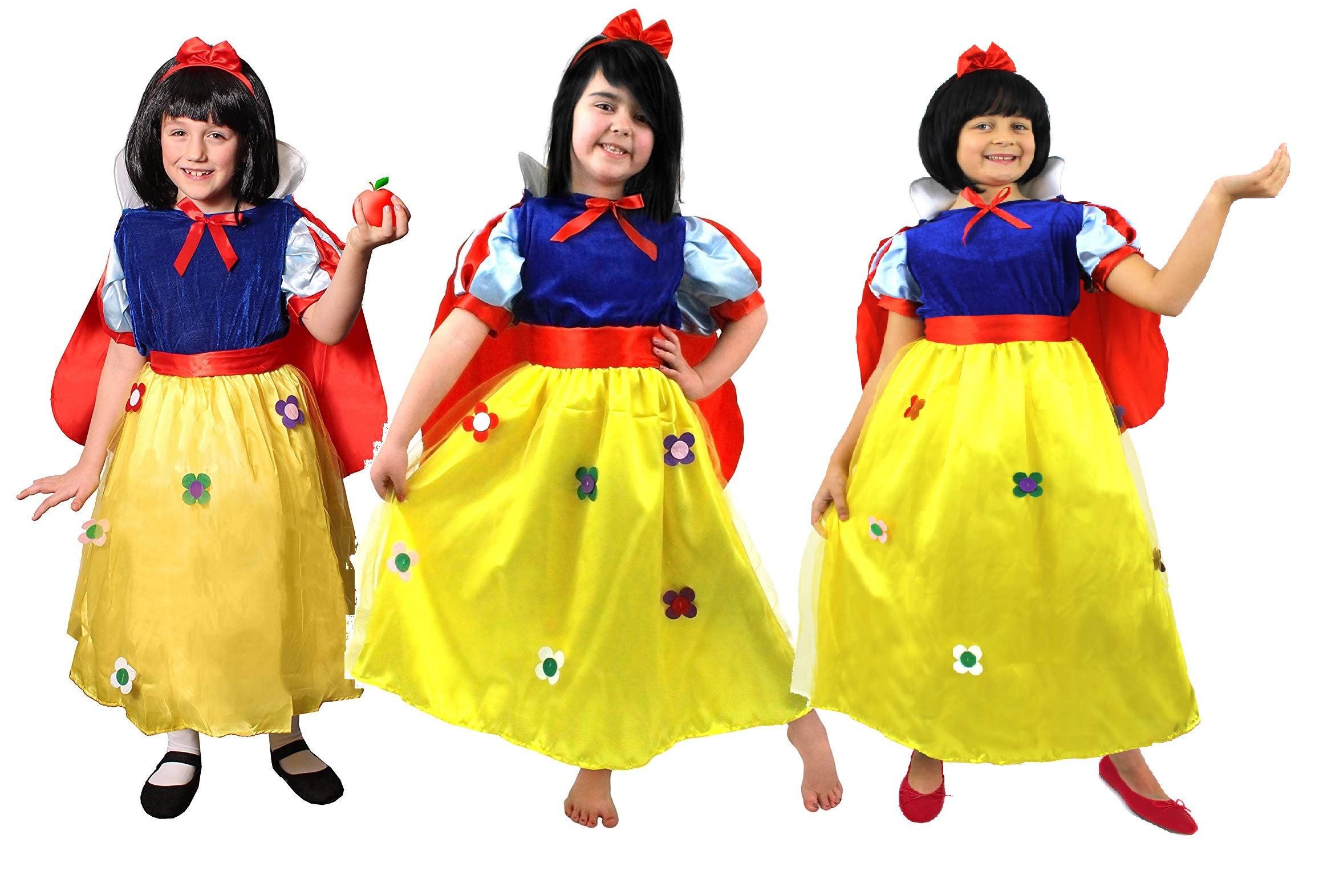 Ciao Zombie Schneewittchen Prinzessin Kostüm Für Mädchen, Gr. 5-7 Jahre – Mit Kleid, Gürtel & Tiara