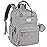 RUVALINO Diaper Bag Backpack-Expandable Baby Bag with up to 50% Capacity -Baby Essentials Bag with Changing Pad Insulated Bottle Holders & Pacifier Case, Waterproof, Gray XL