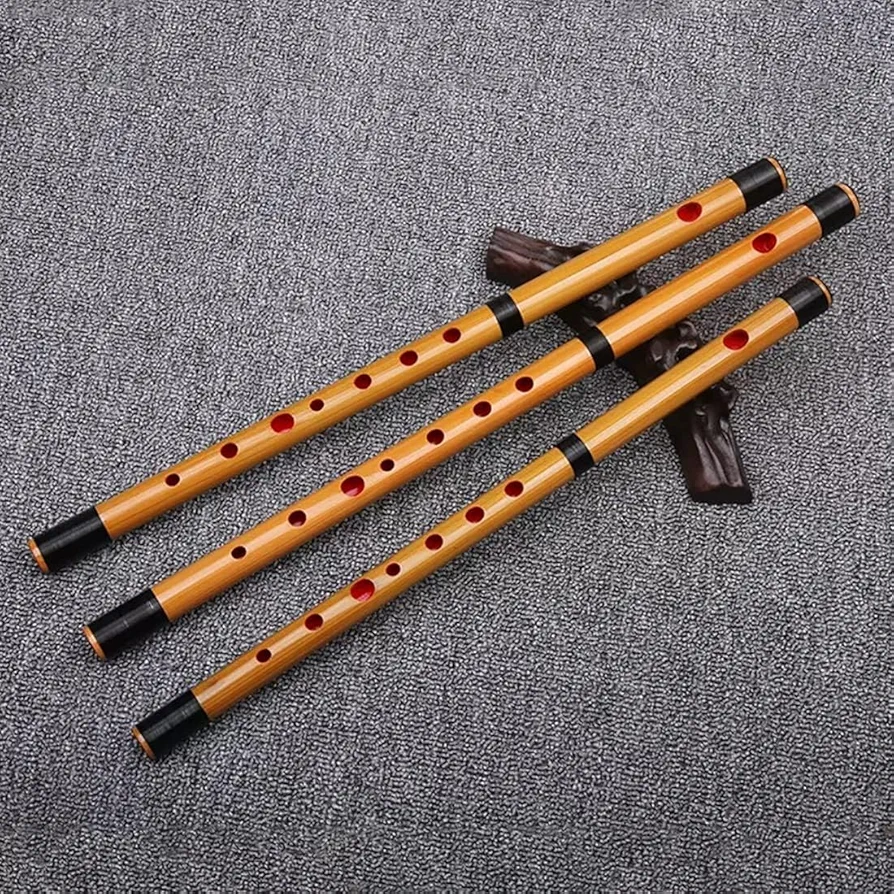 Amazon | Jinchuan 竹製篠笛 横笛 和楽器 伝統的な手作りお祭り