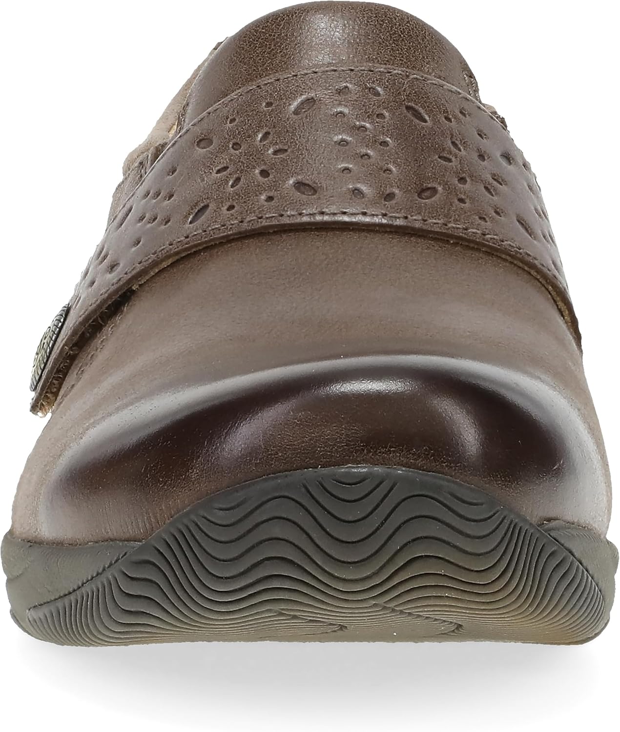 Dansko Sallie Women's Comfort Shoe - Padded Leather Upper, Adjustable Hook and Loop Vamp, Comfort Foam Footbed with Arch Support, Slip Resistant Outsole - Image 5