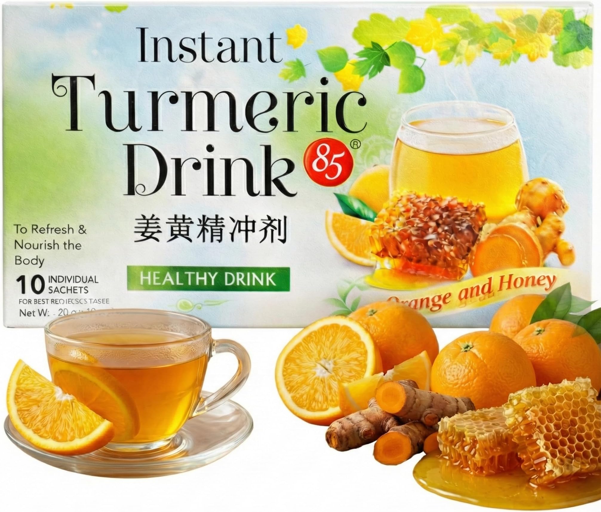 Instant Turmeric Drink 85 - 10 Sachets