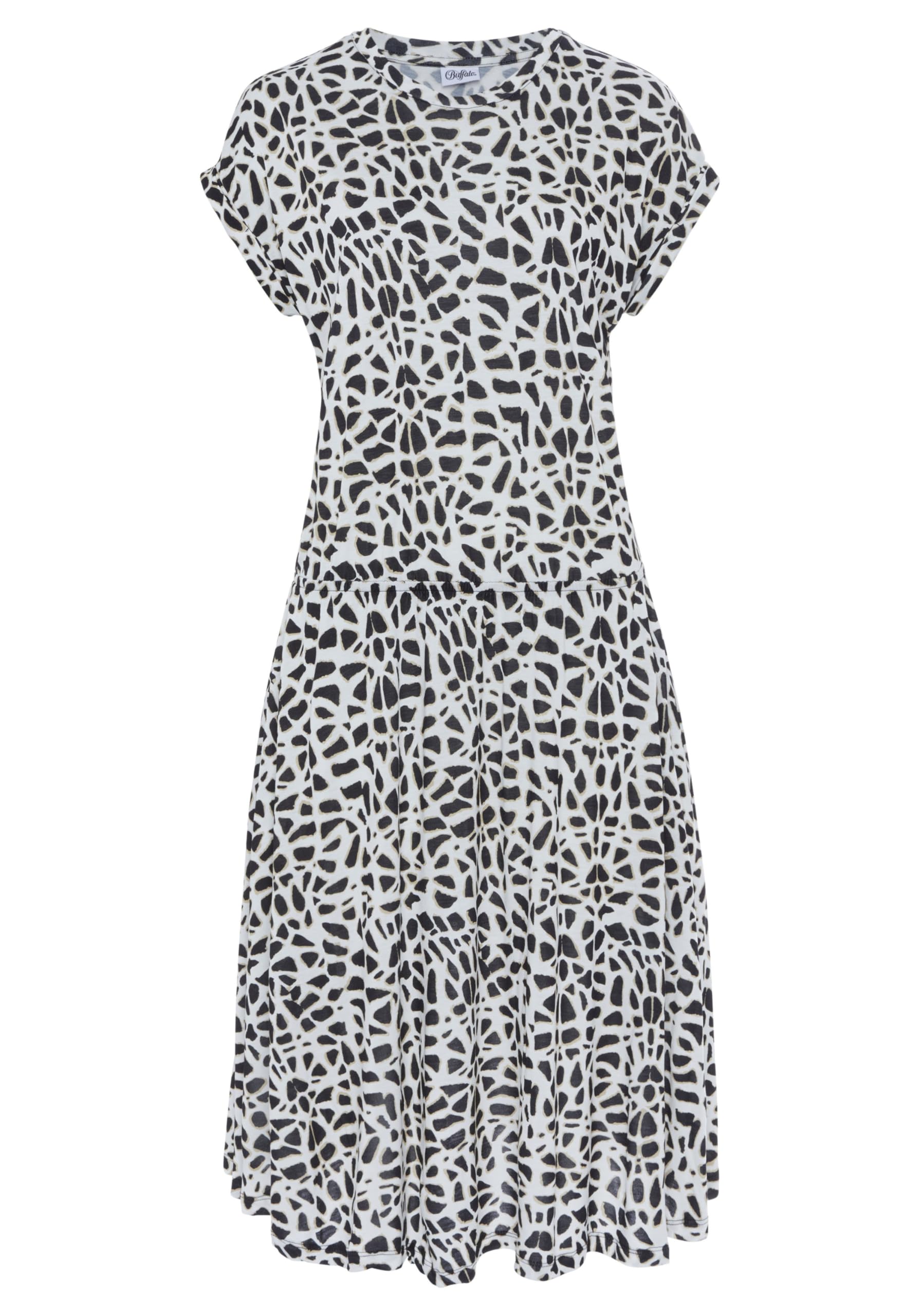 LASCANA Jerseykleid Midikleid mit Alloverdruck