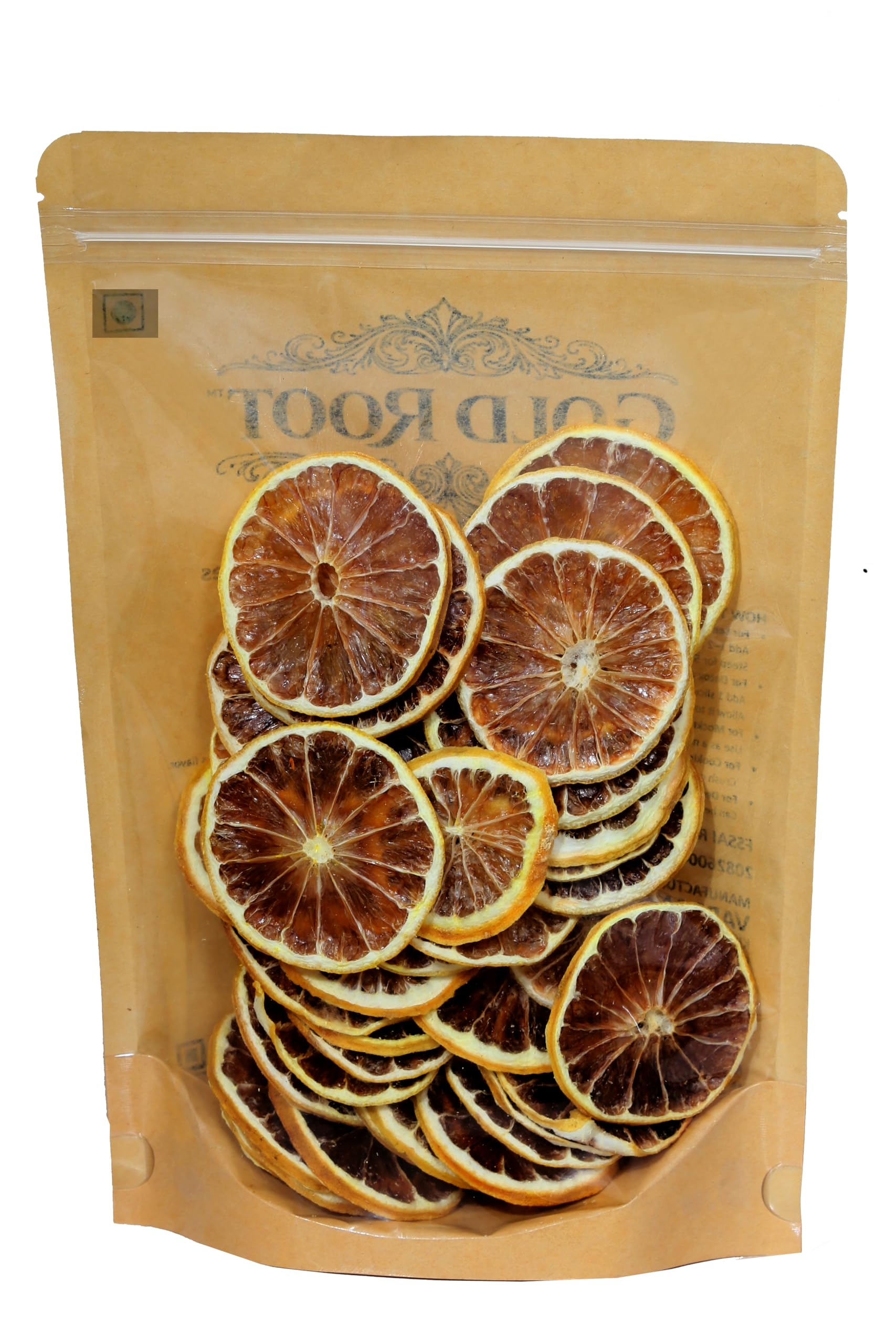 GOLD ROOT Lemon Dehydrated Fruits Garnishes For Cocktail, Mocktail, Detox Water, Green Tea, Snacks | Air Dried | Gluten Free | Vegan | No Sugar | 100% Natural | Zero Preservatives | 100 gm (Lemon)-image-19