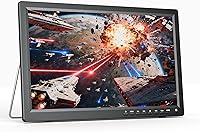OSHPRO 15.6" Portable LCD TV with Rechargeable Battery, ATSC Tuner, HDMI USB - Perfect for Kitchen, RV, Camping & Travel