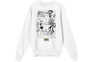 Bioworld Saturday AM Clock Striker Manga Page Philomena Crewneck Sweatshirt