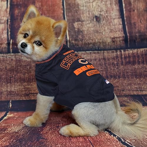 Vista 140 de Camisa de la NFL para mascota, para perros y gatos, duradera, 5 tamaños disponibles en 32 equipos de la NFL, camisetas de la NFL para mascotas