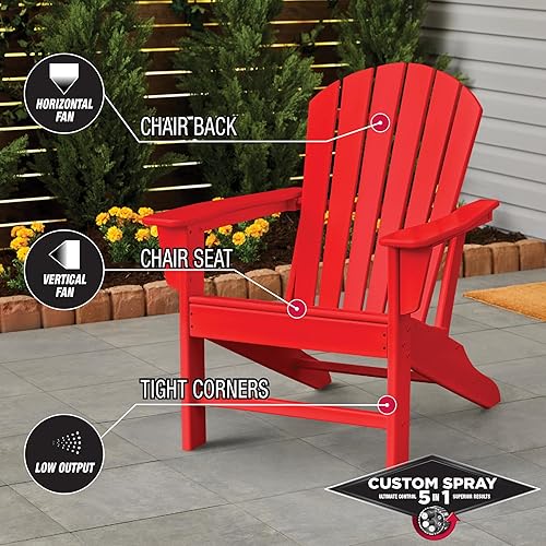 Vista 184 de Rust-Oleum 376885 Pintura en aerosol 5 en 1 personalizada para prevención del óxido, 12 onzas, transparente brillante