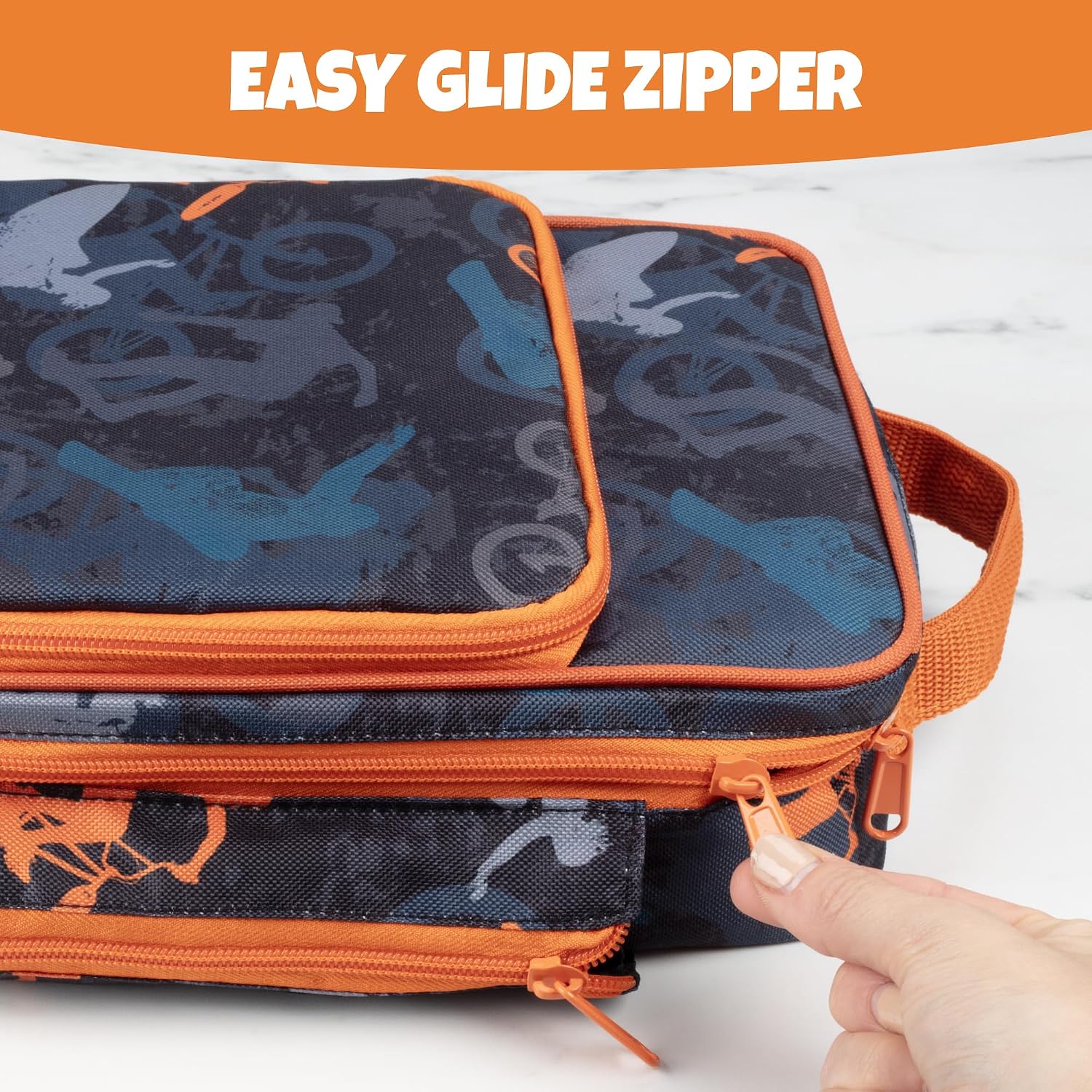Bentology Kids Insulated Lunch Box for School with Reinforced Support Frame image 5