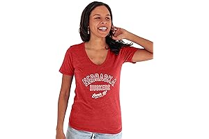 Women's Nebraska Husker Apparel: Tri-Blend T-Shirt Campus