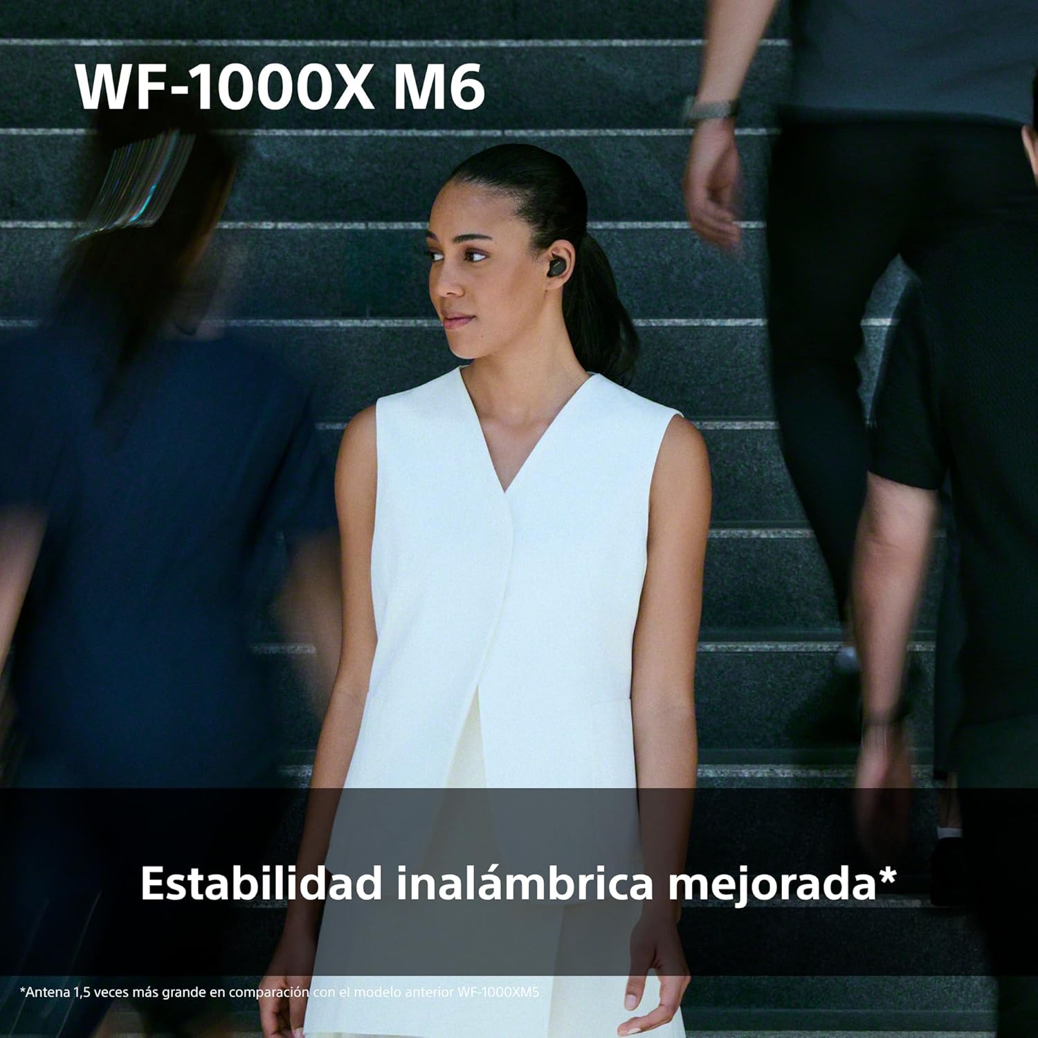 Sony WF-1000XM6 Auriculares inalámbricos con Noise Cancelling, Bluetooth, Auriculares in-Ear, Sonido de Alta resolución, Llamadas nítidas, Ecualizador de 10 Bandas, 24H de batería, IPX4, Blanco 8