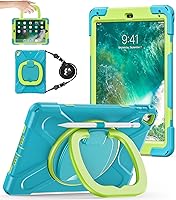 Vista 11 de BATYUE Funda para iPad de 6ª generación de 9.7 pulgadas 2018, iPad 5ª generación 2017, iPad Air 2/iPad Pro de 9.7 pulgadas, funda protectora a