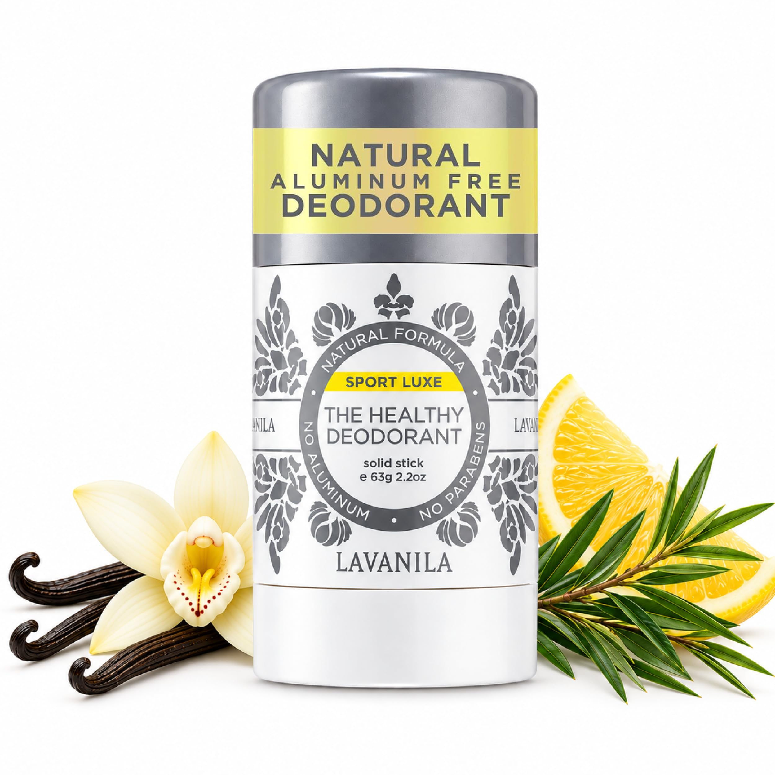 Amazon.com: Lavanila Sport Luxe Aluminum Free Deodorant, 2oz