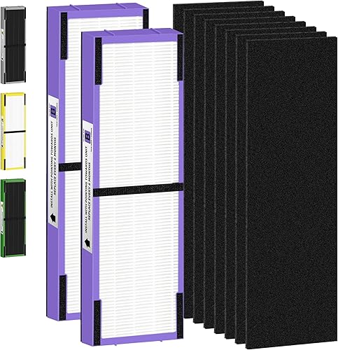 Miniatura 7 de FLT4825 Filtro HEPA B de repuesto compatible con purificadores de aire G-Guardian AC4825 AC4300 AC4800 AC4900 AC4850,2 H13 True HEPA Filters+8