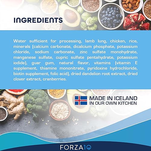 Miniatura 6 de Forza10 Actiwet - Alimento húmedo para perros para riñones, alimento húmedo para perros de 3.5 onzas, sabor a cordero para el cuidado del riñón para