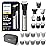 Norelco Philips Multigroom 9000 Series, All-in-One Trimmer, Beard Trimmer and Hair Clipper, 23-Piece Men\'s Grooming Kit for Beard, Body, Face, Nose, Ear and Intimate Areas, MG9520/50