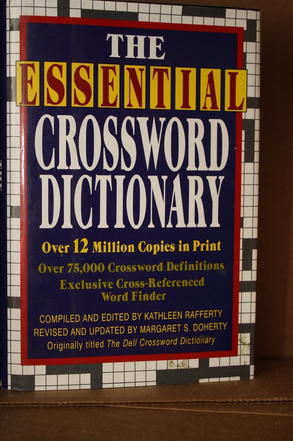 The Essential Crossword Dictionary: Rafferty Kathleen: 9780517124376 The Essential Crossword Dictionary: Rafferty Kathleen: 9780517124376