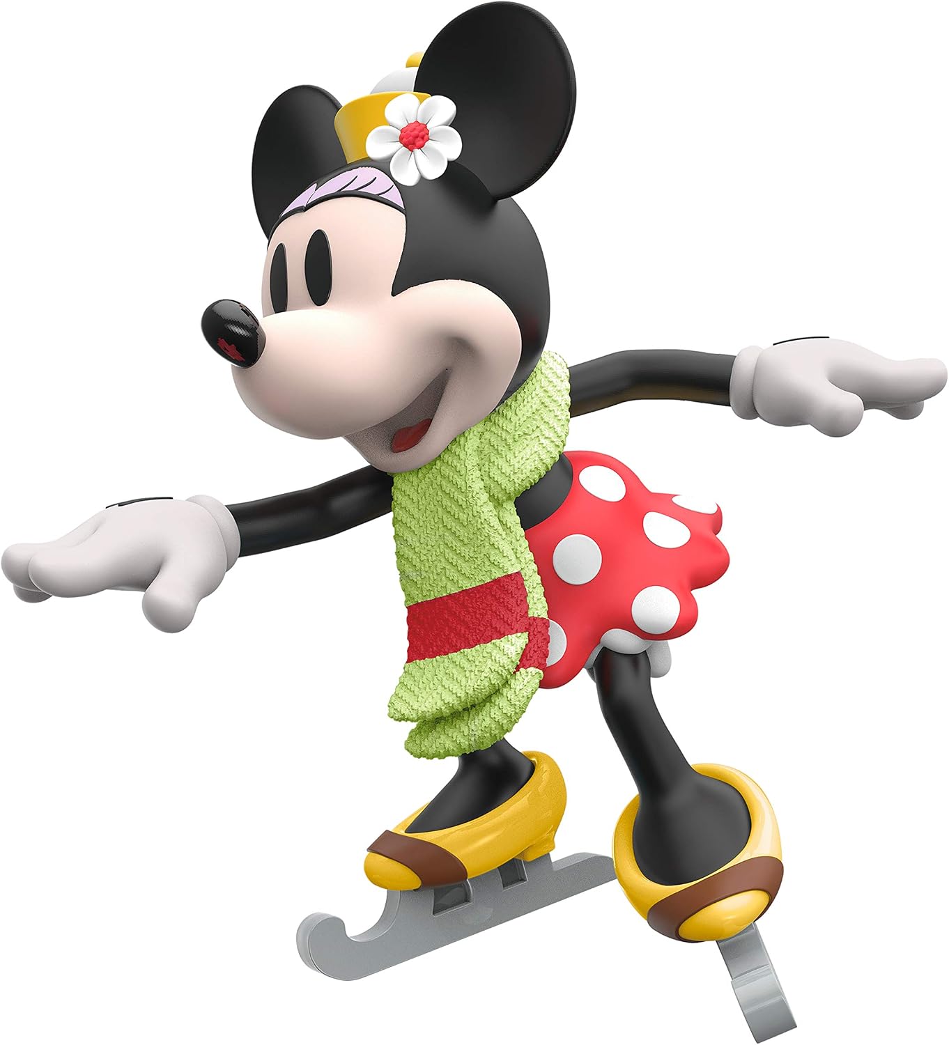Hallmark Keepsake Christmas Ornament 2020, Mini Disney Minnie Mouse on Ice, 1" (0899QXM8171)