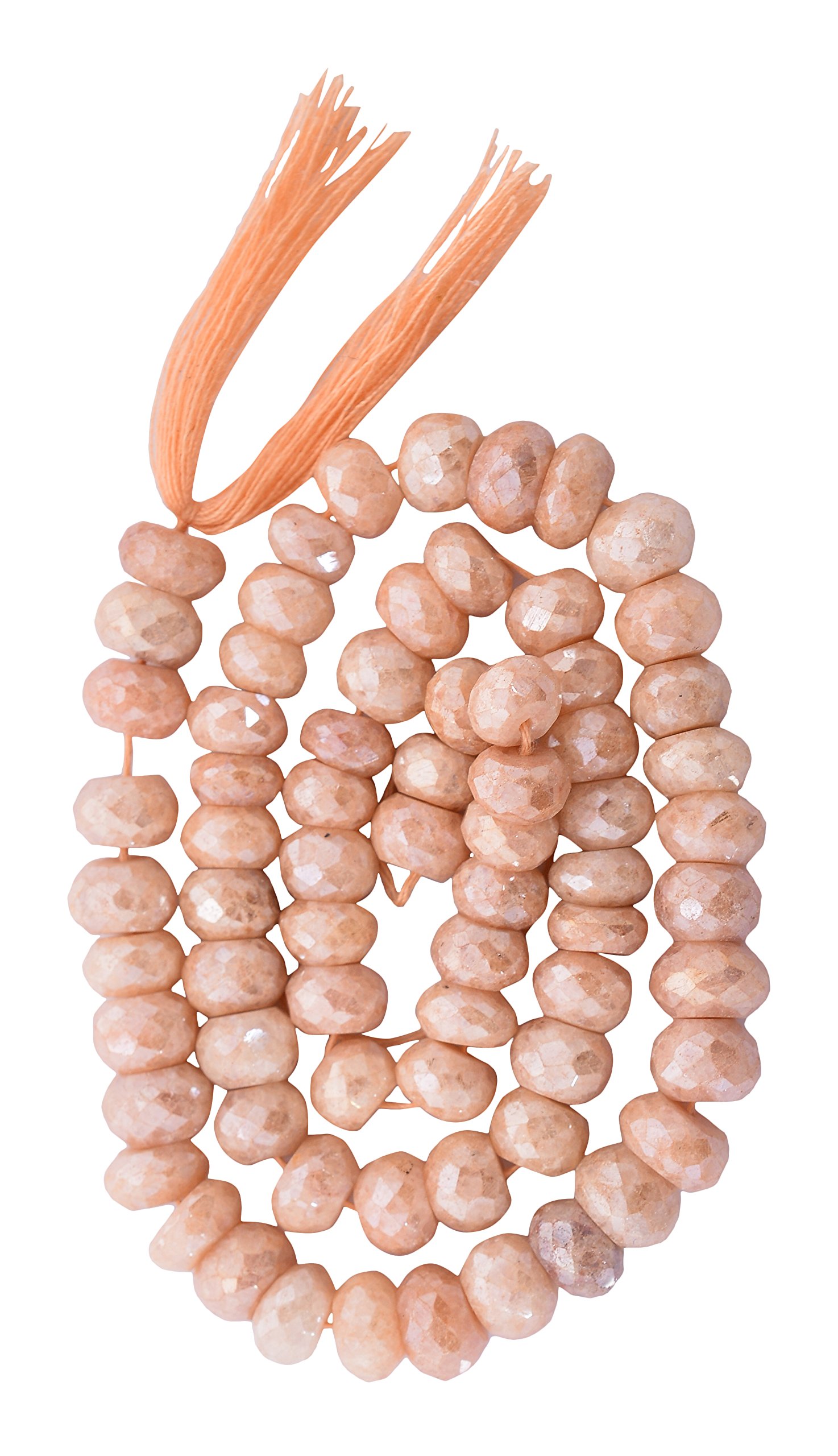 Peach Crystal Beads for Women - Pack of 50 (BD09)-image-37