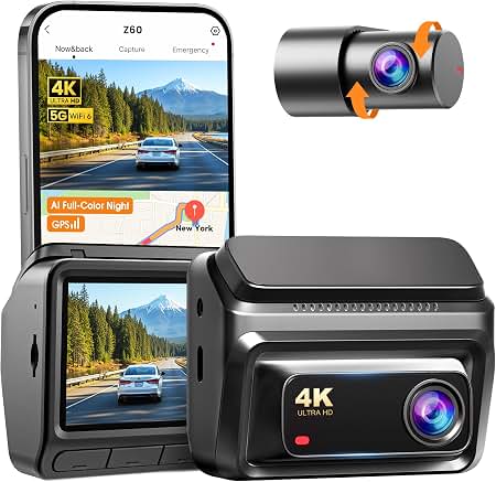 DDPAI 4K ドライブレコーダー 本体 Best 4K Dual / Three-Channel Dash