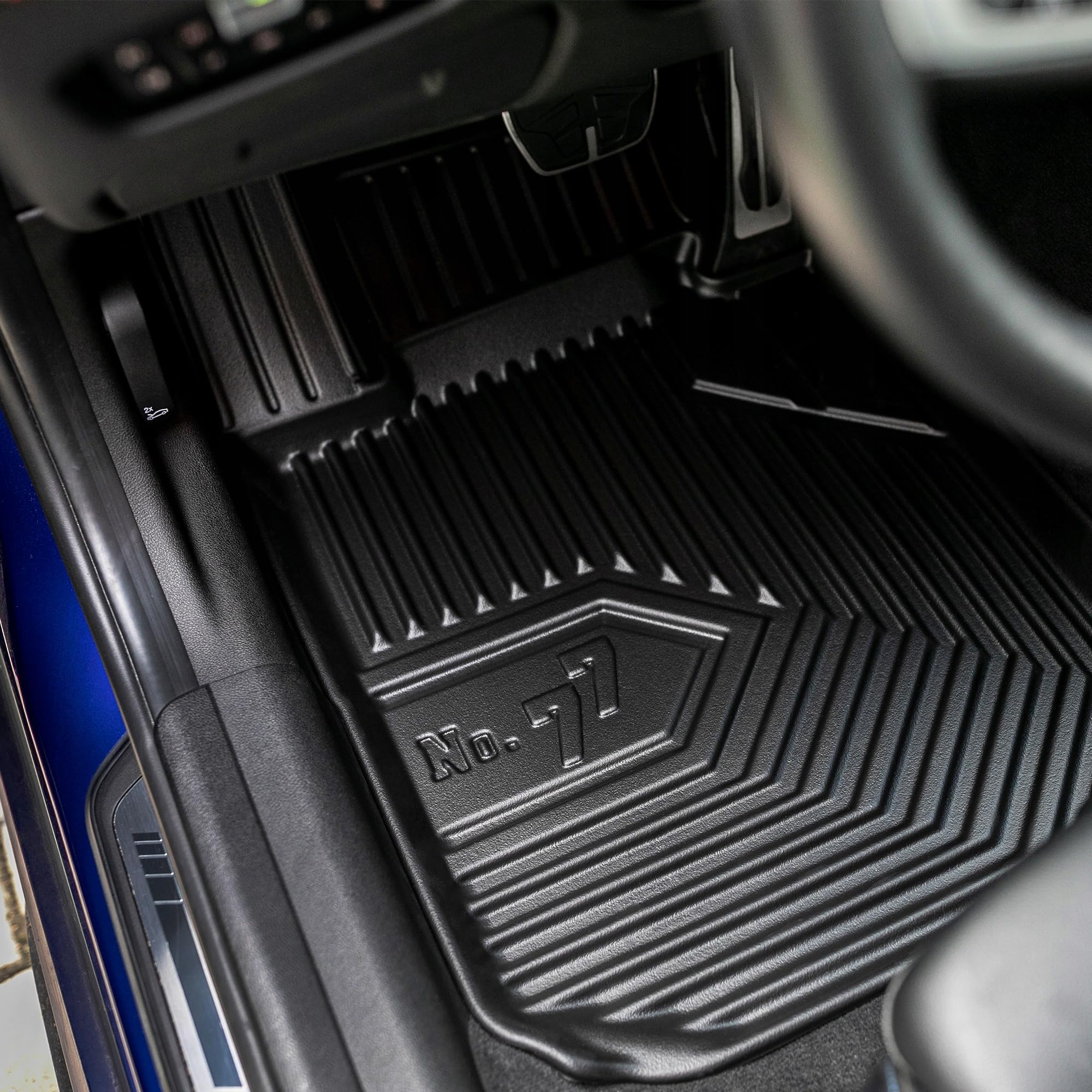 FROGUM No. 77 Alfombrillas para Coche Alfombras para BYD Seal U Desde 2024 | Borde Alto | para Todo el año | Tamaño