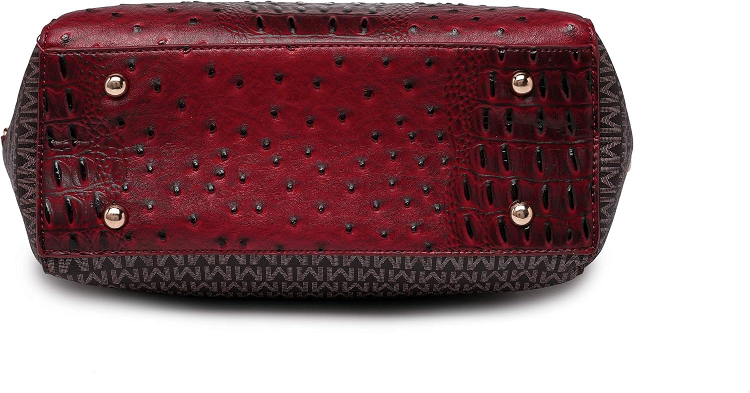 MKF Collection Tote Bag for Women Vegan Leather Shoulder Bag – Top-Handle Purse, Ladies Handbag by Mia K - Image 8