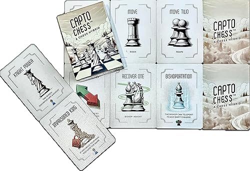Miniatura 6 de Juego de cartas de ajedrez y variante de estrategia para juegos de ajedrez estándar  Divertido juego familiar para amantes del ajedrez