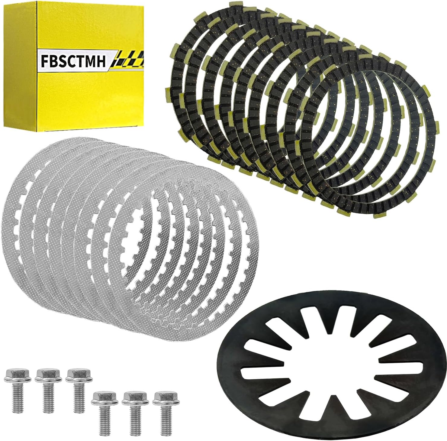 Clutch Kit & Diaphragm Spring for Touring, Softail, Twin Cam 98-17