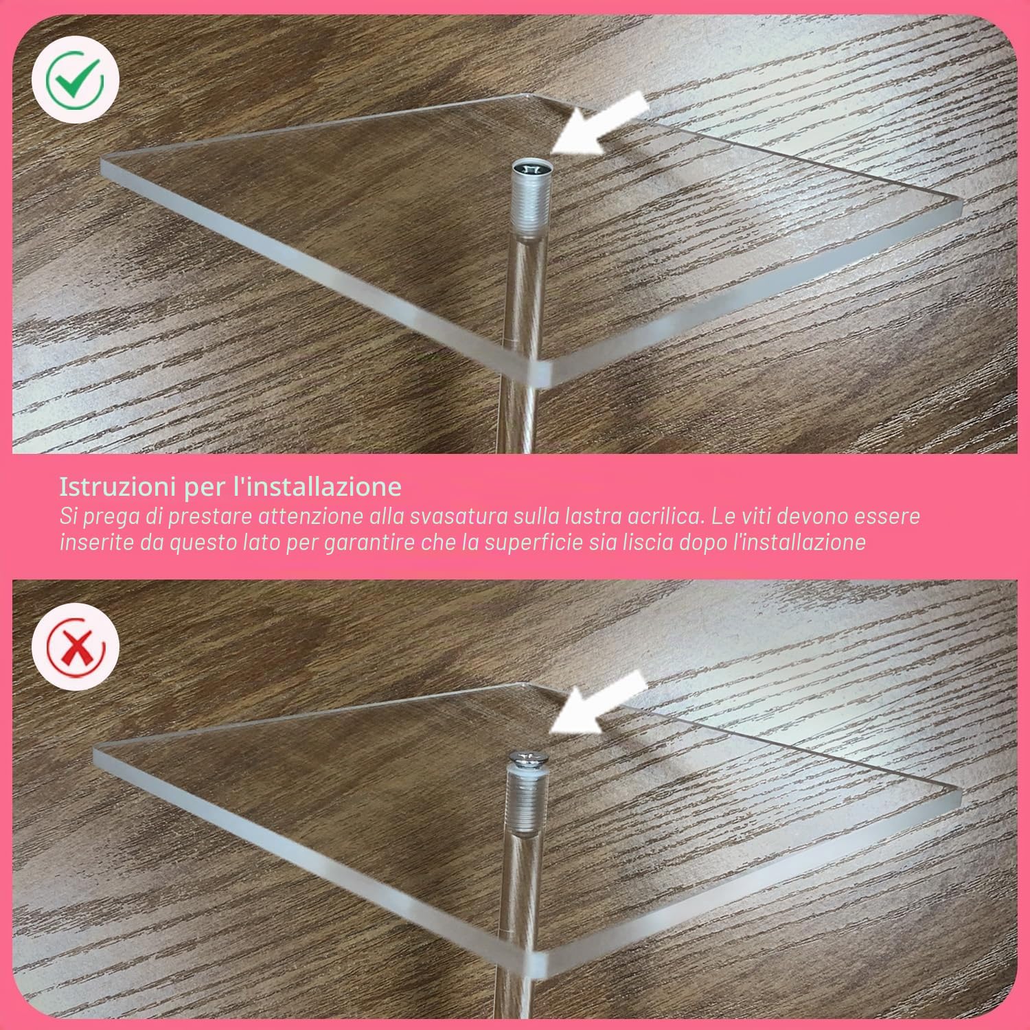 TEKXYZ Supporto per Palloncini in Acrilico per Tavolo, Regolabile 40cm 60cm | Set di 10, per Matrimoni Compleanni Decorazioni per Tavoli, Riutilizzabile