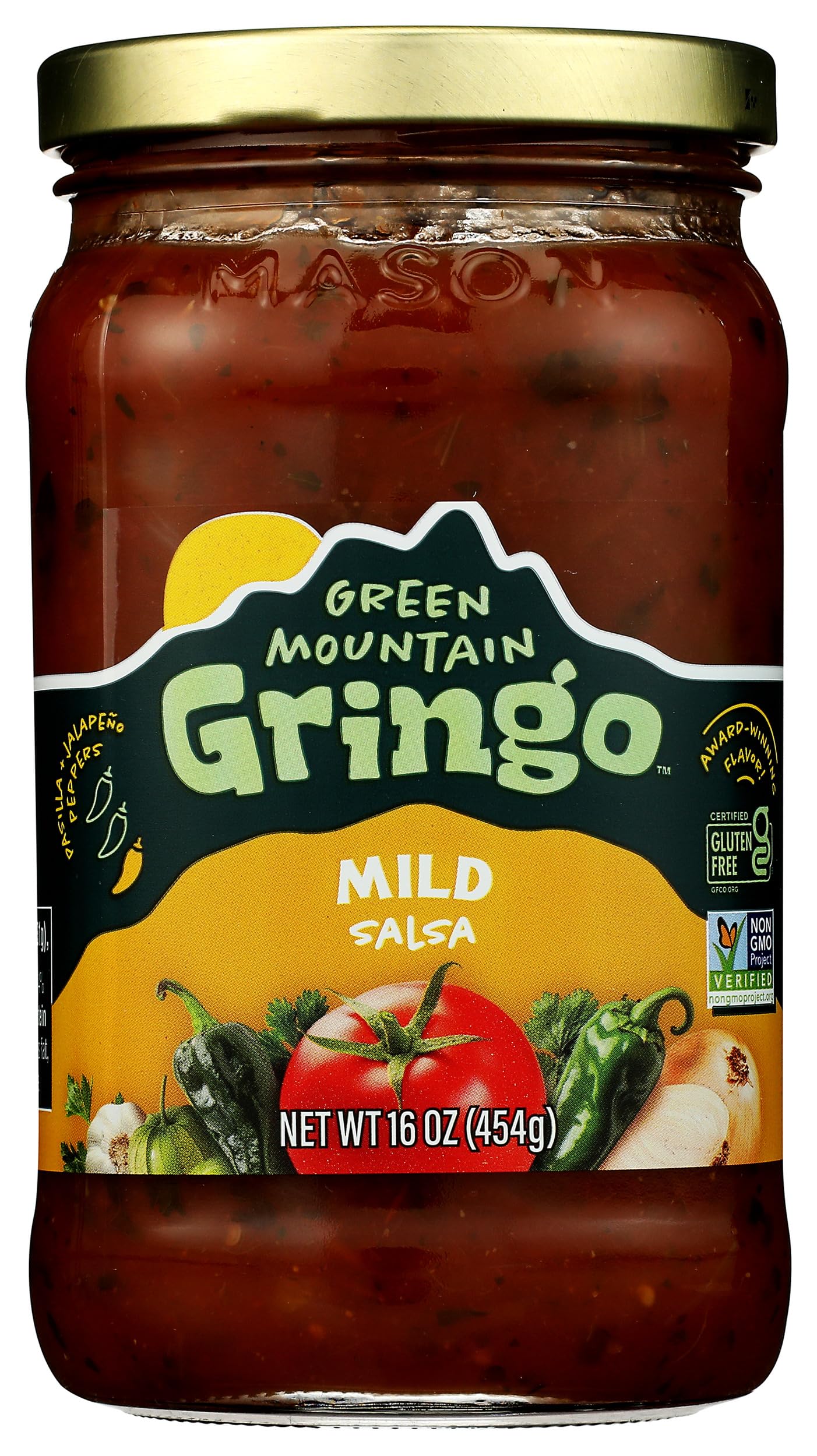 Green Mountain Gringo Mild Salsa, 16 oz