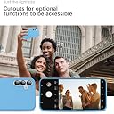 YATWIN Silicone Back Case for Samsung Galaxy A25, Soft-Touch Phone Back Cover for Samsung Galaxy A25 - Sky Blue gallery image