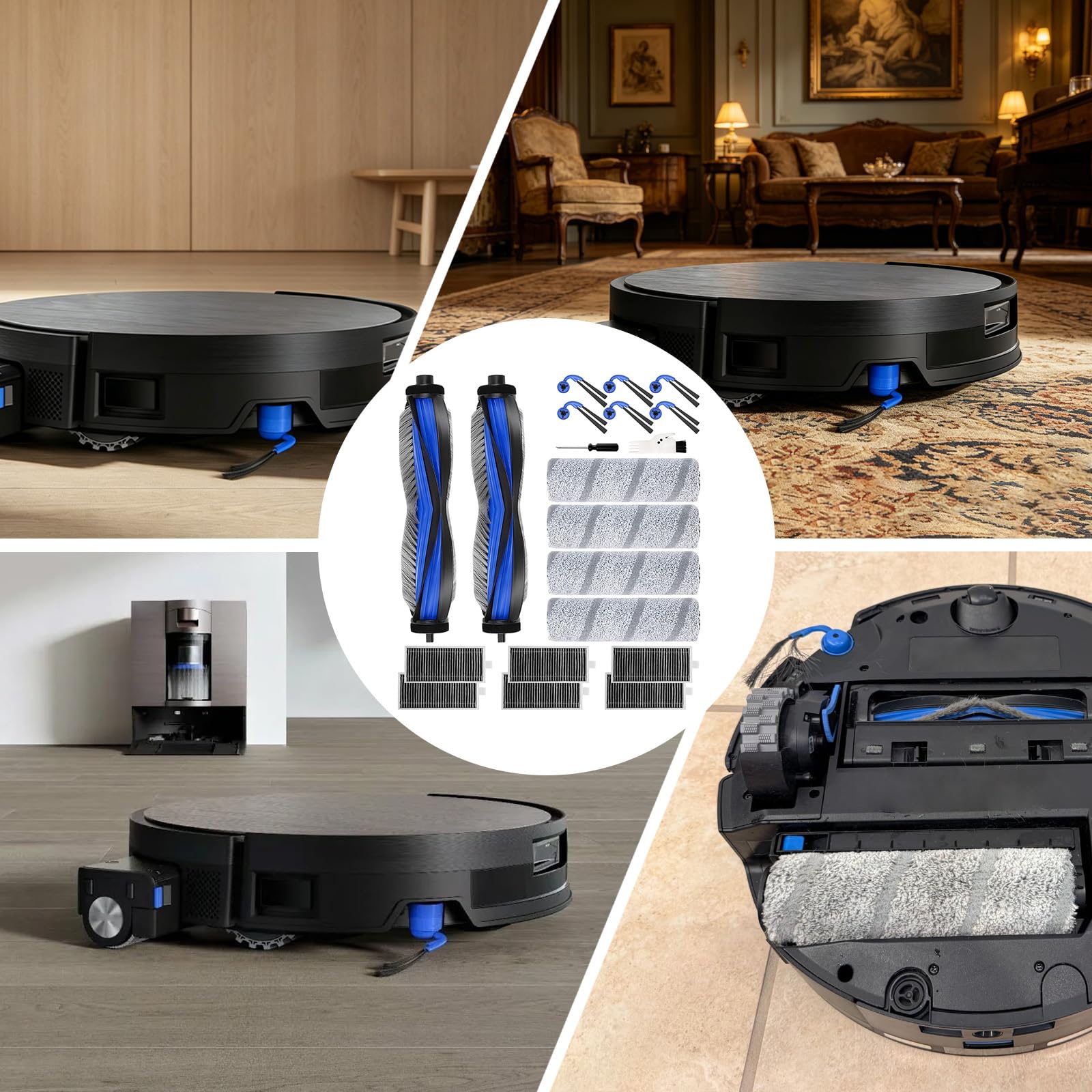 Pezzi di ricambio per aspirapolvere robot,accessori di ricambio