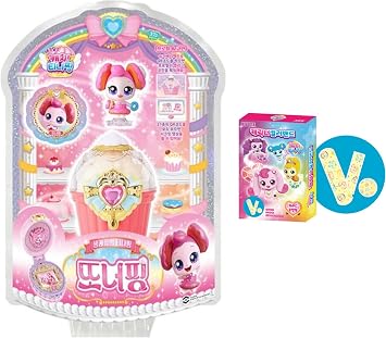 Catch Teenieping Season 4 Mini Figure Toy Donutping + Teenieping Bandage 16pcs, Pink
