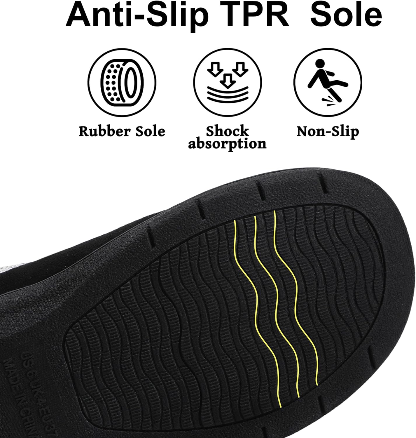 MIXIN Womens House Slippers Comfy Warm Fur Lined Memory Foam Bedroom Shoes with Anti-Slip Rubber Sole Indoor Outdoor - Image 5