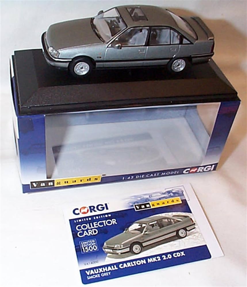 Corgi vanguards Vauxhall Carton Mk2 Smoke Grey car 1:43 scale