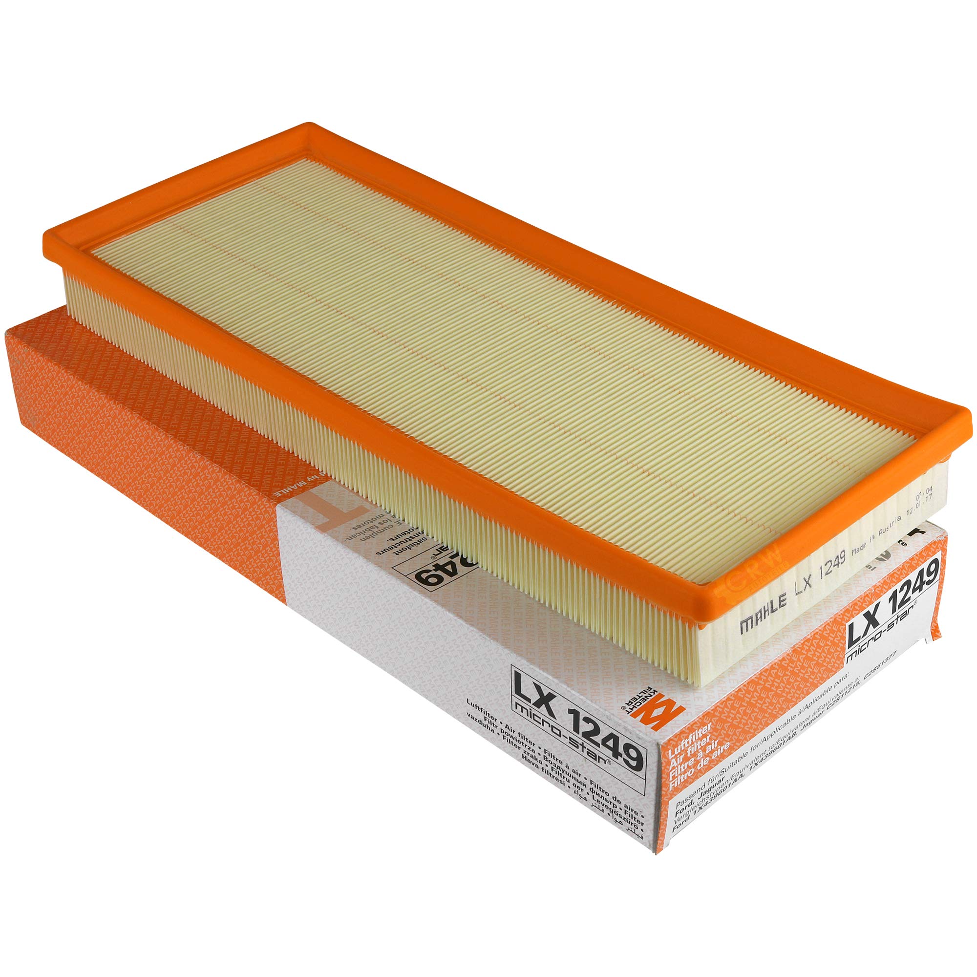 Paquete de inspección Kit de mantenimiento de filtros con filtro de aceite OC 460, filtro de aire LX 1249, filtro de combustible KL 83, filtro de habitáculo LA 242, tornillo de cierre