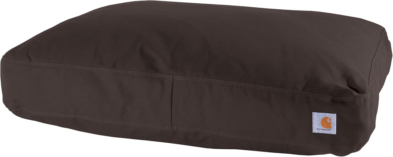 19 Best Dog Beds For Golden Retrievers (Top Picks Ahead) Carhartt Firm Duck Dog Bed Dark Brown