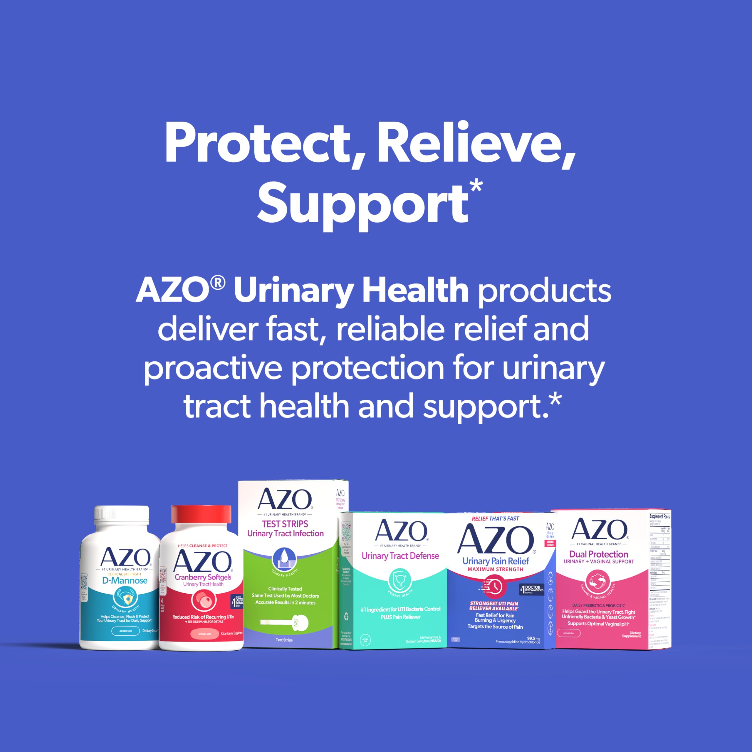 AZO Urinary Pain Relief Maximum Strength, Fast Relief of UTI Pain, 24 Count — Amazon image 8