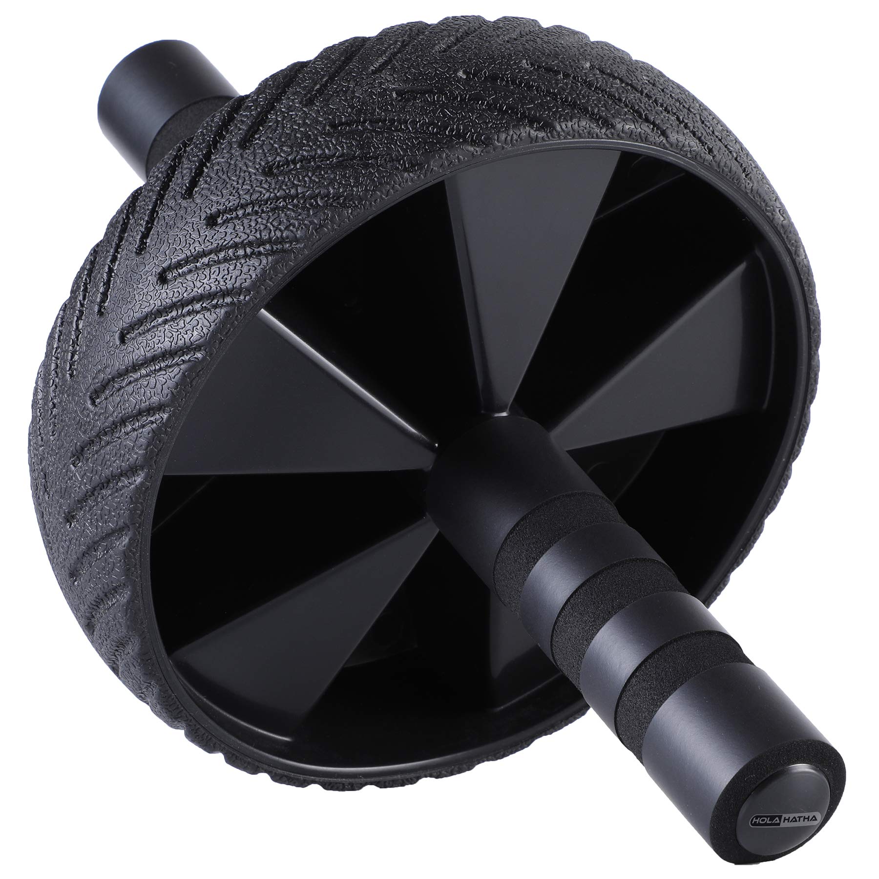 Happyyami Ab Wheel Roller For Abs - Yellow Dual Wheel Ab Roller For Core & Stomach Workout At Home