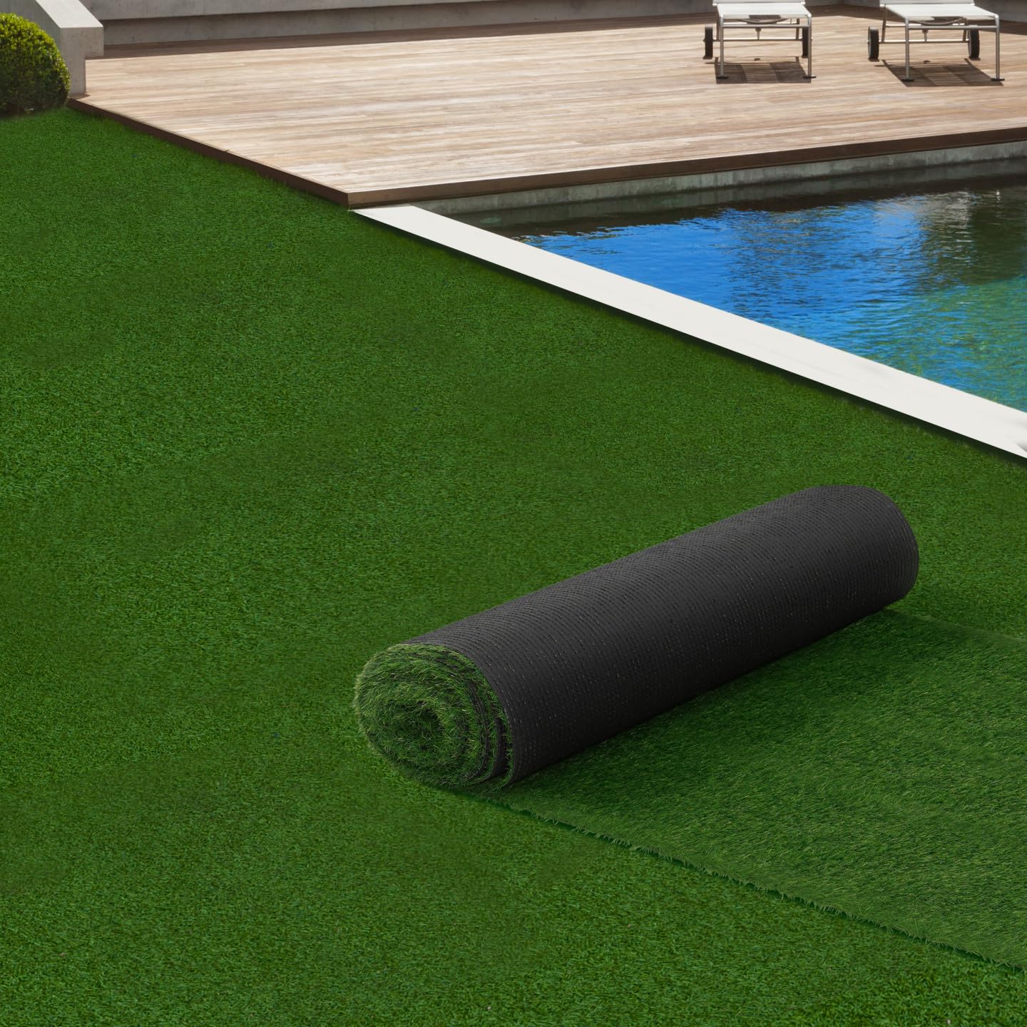 IDMarket - Gazon synthétique artificiel 1x10 M 20 mm pour jardin et balcon