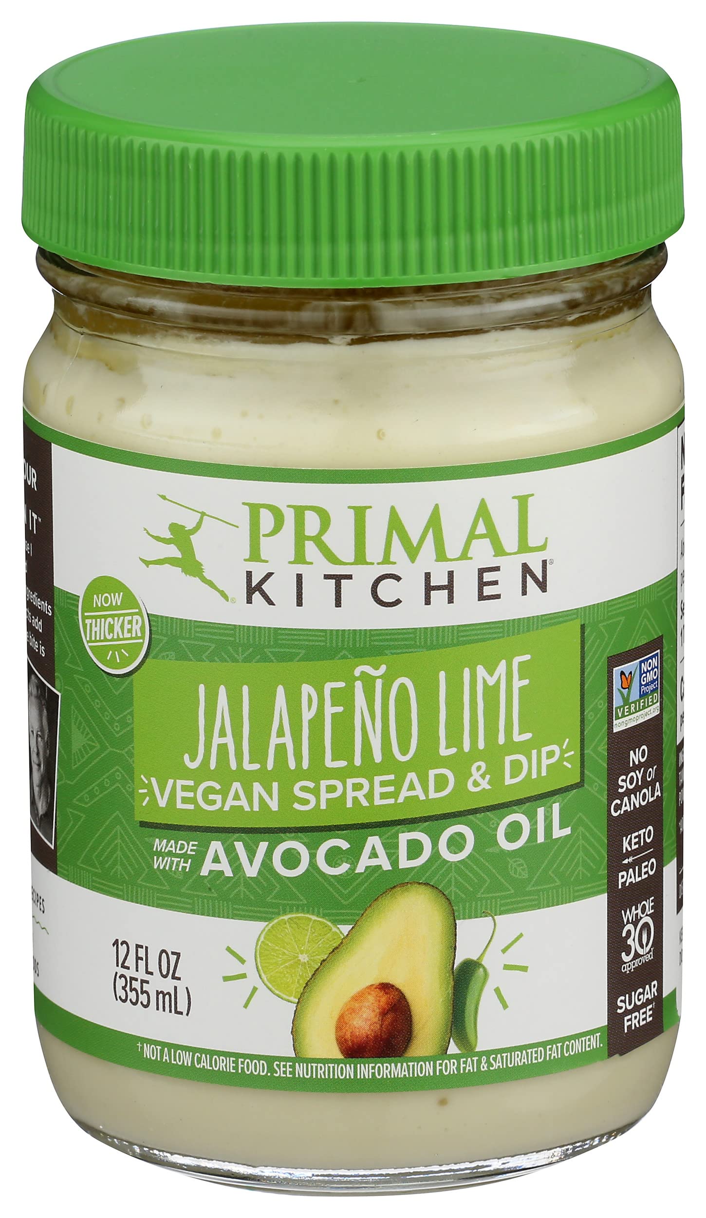Photo 1 of Primal Kitchen Jalapeno Lime Avocado Oil Mayo, 12 FZ