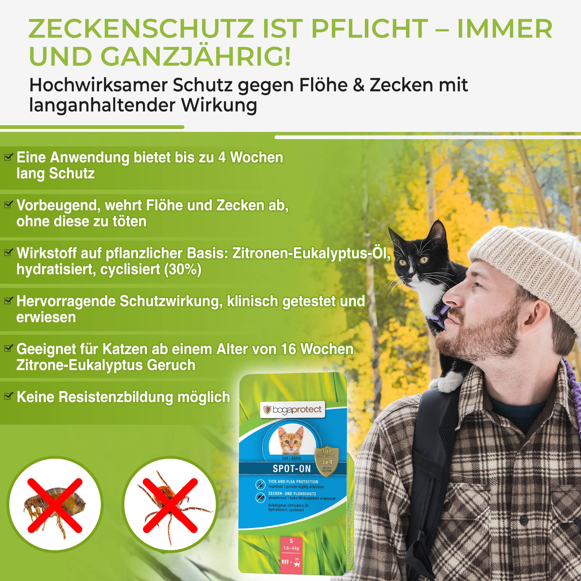 bogaprotect UBO0355 SPOT-ON kot, S