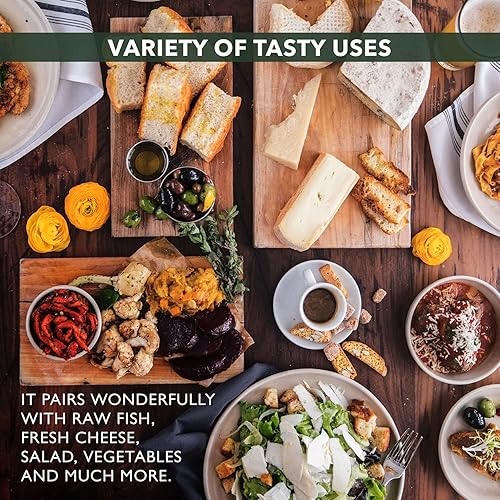 Miniatura 4 de Frantoia Aceite de oliva virgen extra de Italia  Aceite de oliva siciliano auténtico afrutado, sin filtrar, extraído en frío, aceite de oliva