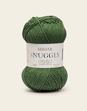 Sirdar Snuggly Replay DK Double Knitting, Go Faster Green 124, 50g