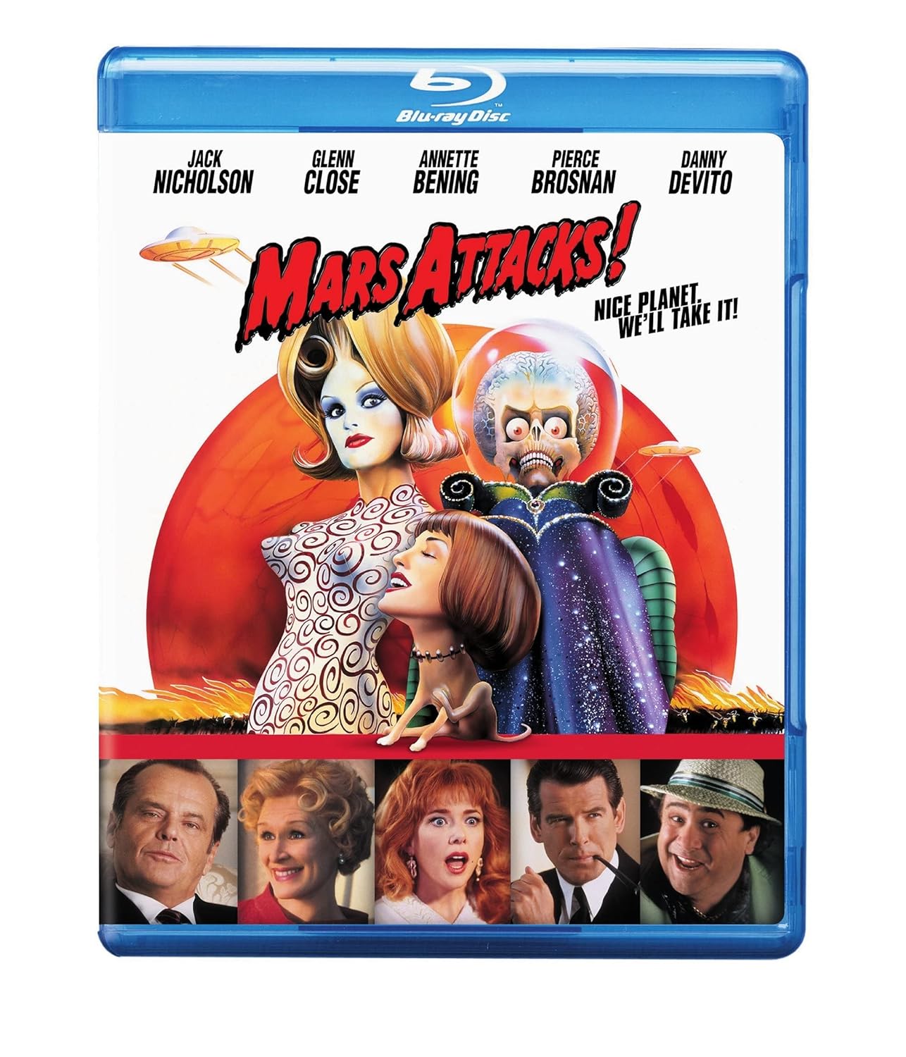 Mars Attacks! Amazon.it Jack Nicholson, Glenn Close, Bening