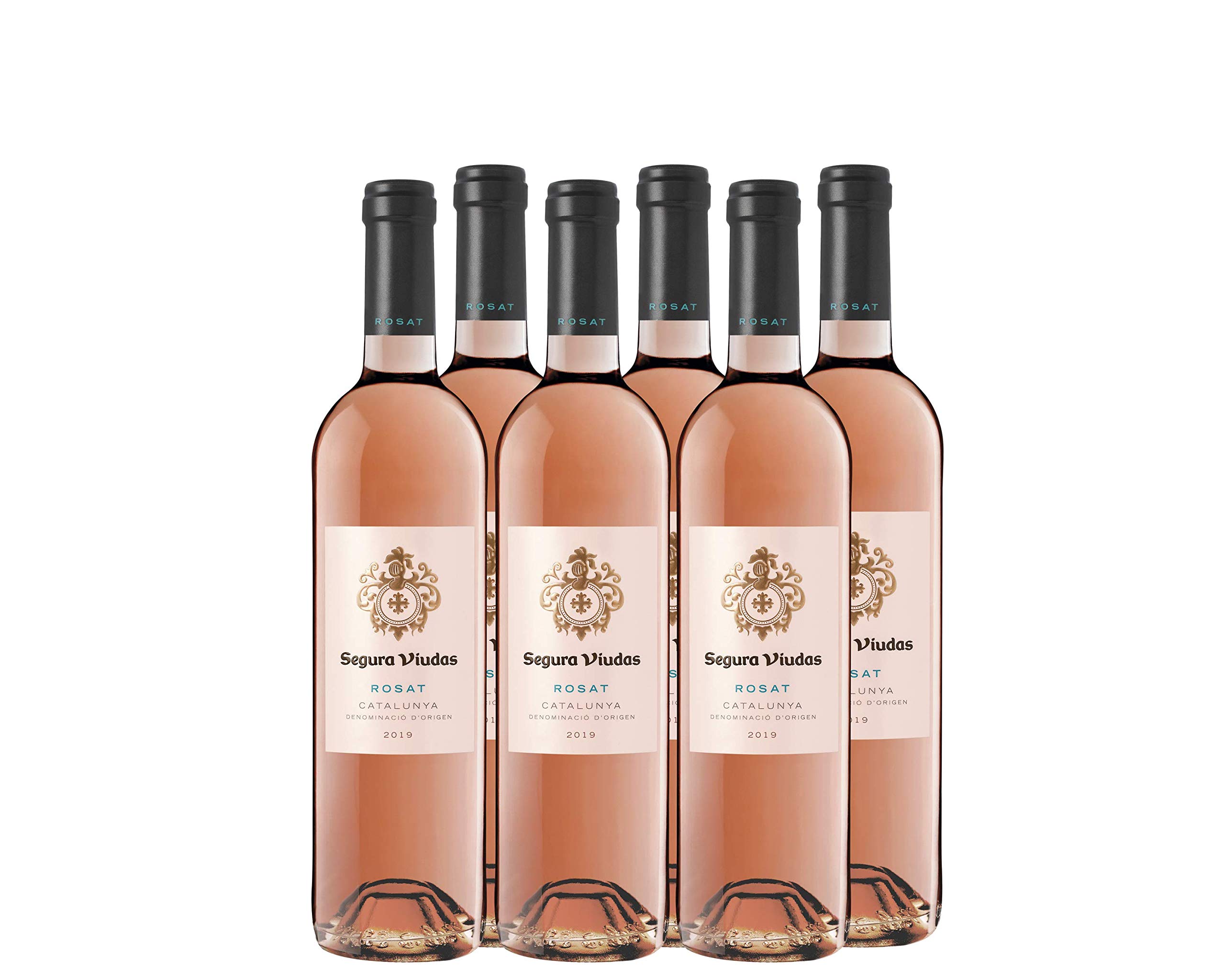 Segura Viudas Vino Rosado Pack de 6 Botellas de 750 ml - Total: 4500 ml