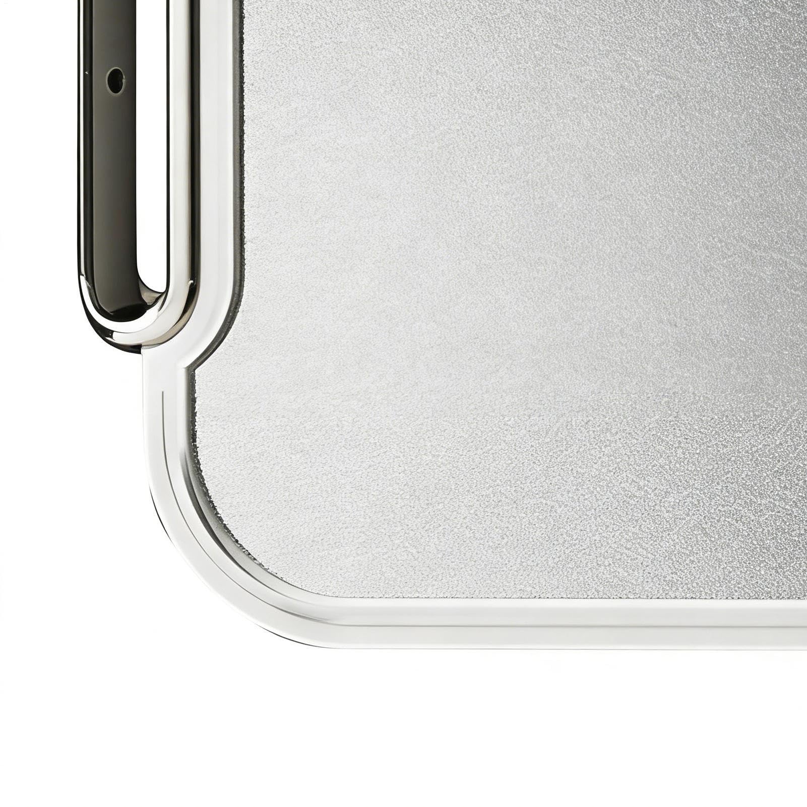 Tabla de Cortar de Titanio para Cocina Doble Cara | Tabla para Picar Utensilio para Preparar Carne, Pan, Charcutería, Fruta, Verdura, Comida en Encimera