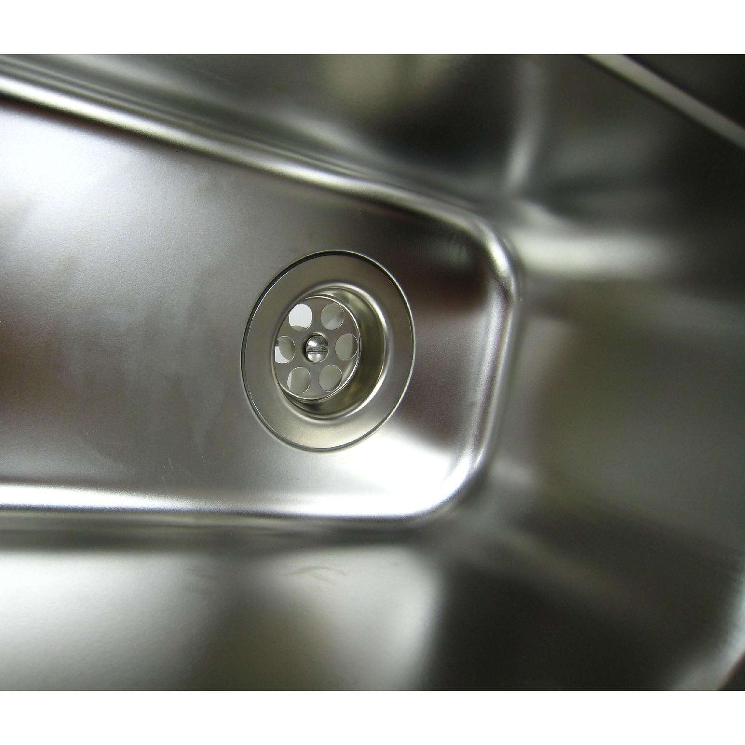 Lavello da campeggio 325 x 265 x 150 cm, in acciaio inox